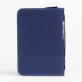 thumbnail image 4 of Flying Eagle Be Strong Take Heart Navy Blue Large Faux Leather Bible Cover, 4 of 12