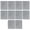 B, variant on DICEWEN 10PCS Double Side Dish Scrubber Sponge Safe NonScratch Scouring Pad for Cookware
