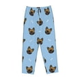 thumbnail image 4 of Sigee french Bulldog Face Print Women's Soft Pajama Pants - Breathable and Comfortable Lounge Sleep Bottoms with Elastic Waistband and Pockets-Small, 4 of 9