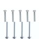 thumbnail image 1 of 4 tornillos para máquinas 3 pulgadas plata, 1 of 5