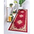 thumbnail image 3 of Unique Loom Reza Traditional Persian Rug 2' 7 x 10' Runner Burgundy/Ivory, 3 of 10
