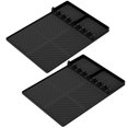 thumbnail image 1 of Black Oven Tools, Silicone Protective Pads, Dust-Proof Cleaning Pads, Barbecue Pans, Insulation Pads, 1 of 5