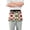 Colorful Aztec pattern, variant on Server Apron with 3 Pockets Waterproof Waitress Waist Short Apron for Man Woman Cute Cat Girl 12 Inches