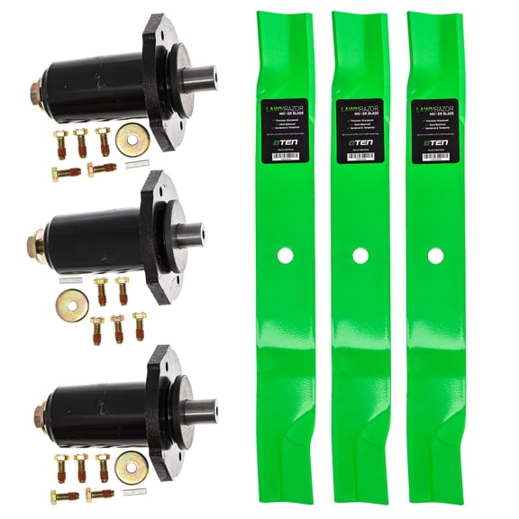 8TEN Center Spindle High Lift Blade Kit 60 inch for Ariens PM310 MK1002265