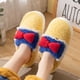 thumbnail image 2 of Zapatillas para niña, bonitas princesas de nieve, cálidas, de felpa, antideslizantes para interiores, 2 of 3