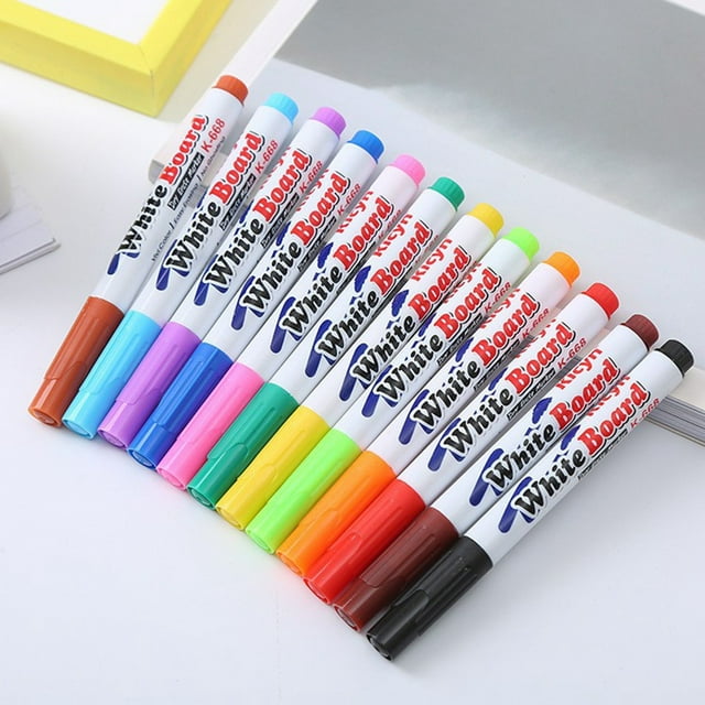 Magical Water Drawing Pen for Kids - Colorful Floating Erasable Whiteboard Tool - Art Supplies for Children - Unique Hovering Design for Imaginative Play and Learning