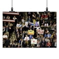 thumbnail image 2 of Print: Young People Hold Up Signs Supporting Mccain While Republicans, 2 of 4