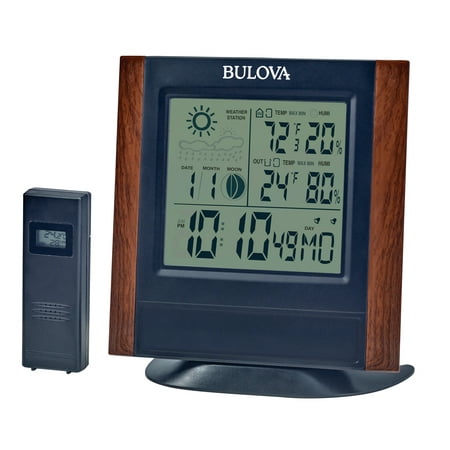 Bulova B1708 The Forecaster Clock