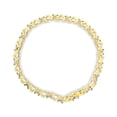 thumbnail image 3 of 14K Yellow Gold 4.0 Cttw "X"-Link Round-Cut Diamond Bracelet (I-J Color, SI2-I1 Clarity) - Size 7.25, 3 of 6