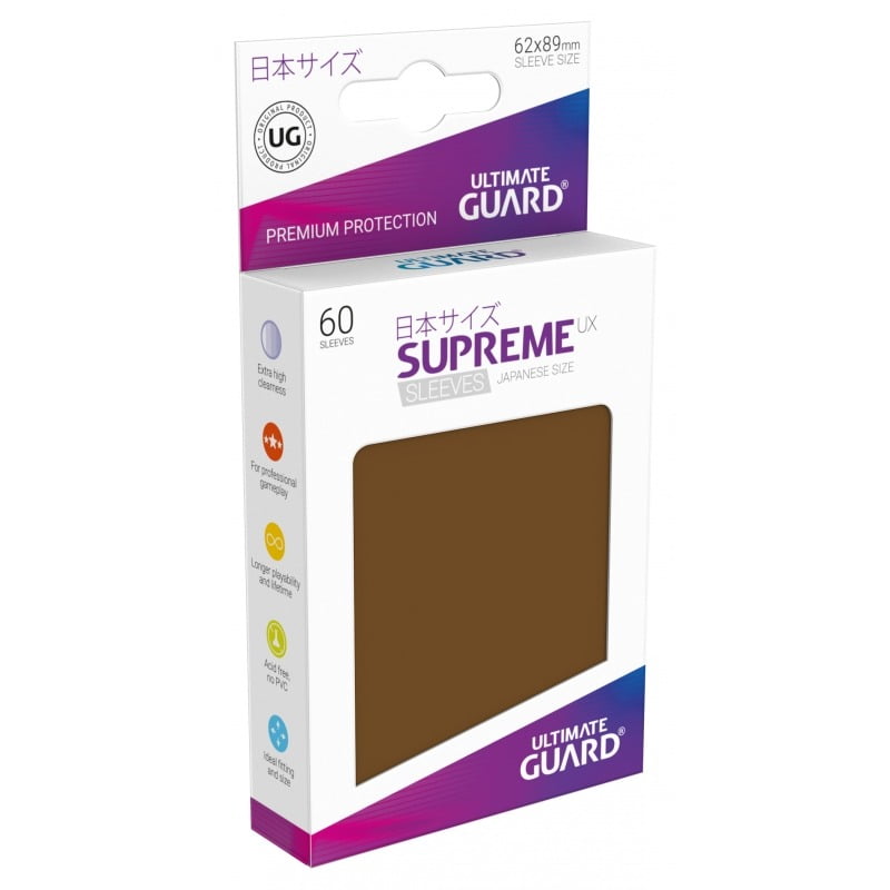 Ultimate Guard 19 colours Supreme UX Sleeves Japanese Size 60 