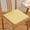 Yellow, variant on 15.7 x 15.7 Inch Seat Cushion, Linen Chair Pad, Thick Sponge Cushion, Anti Slip Washable Pad for Home Dining Office Kitchen Chair(1Pcs, White)