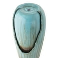 thumbnail image 3 of Alpine Corporation - 33" Tall Outdoor Antique Jar Water Fountain with LED Lights, Vintage Light Waterfall – Relaxing Garden Fountain for Patio, Deck, or Yard (Turquoise), 3 of 13