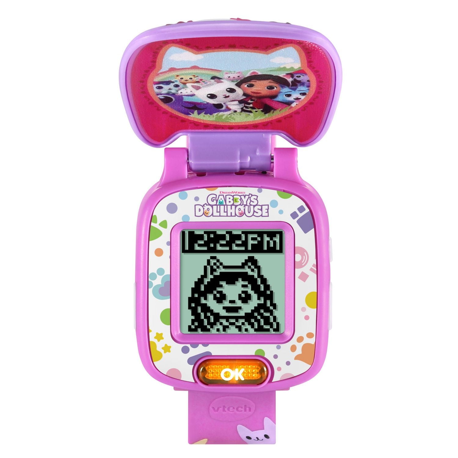 VTech Gabby et la maison magique Montre-jeu interactive de Gabby - Version anglaise 3+ Ans