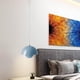thumbnail image 5 of Lámpara colgante nórdica decorativa para interiores, lámpara colgante de techo para sala de estar Azul, 5 of 9