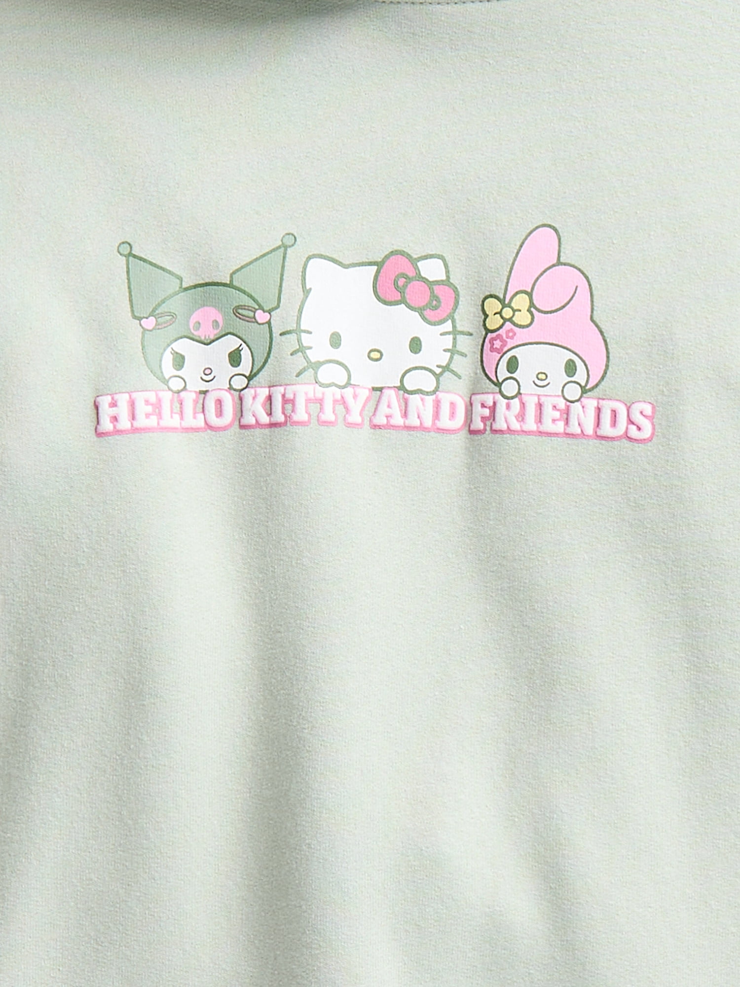 Hello Kitty and Friends Girls Graphic Fleece Hoodie, Sizes 4-16