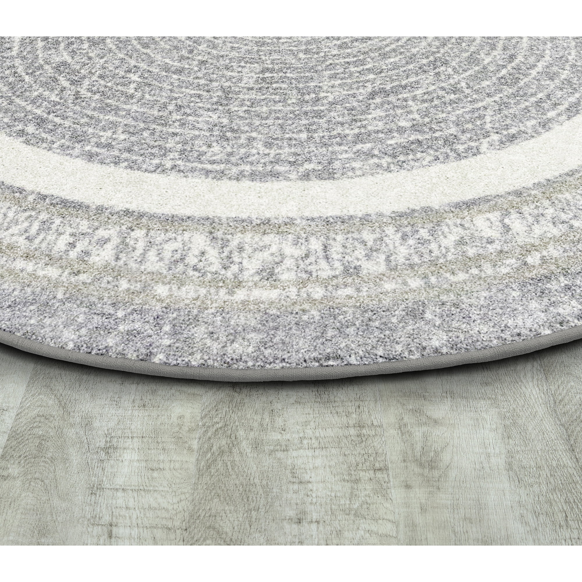 Joy Carpets Cozy Corner 3'10" x 5'4" Indoor Oval Area Rug in Color Mist