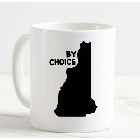 

Coffee Mug New Hampshire By Choice Home Love Hometown White Cup Funny Gifts for work office him her