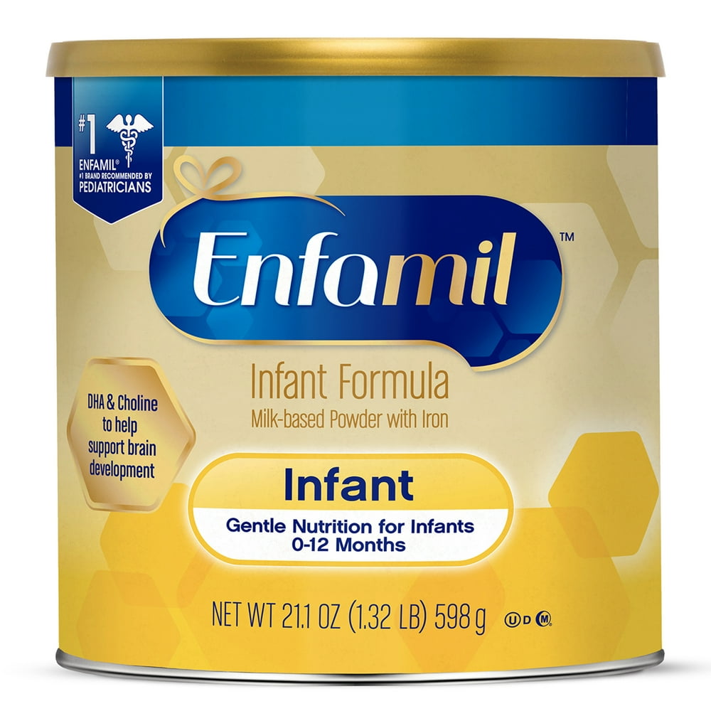 Enfamil Powder Baby Formula, 21.1 oz Can