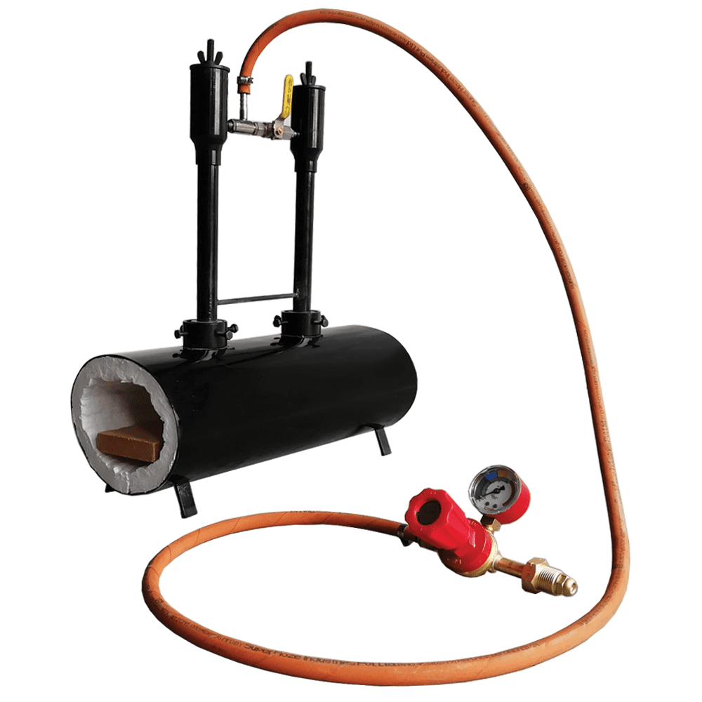 2 BURNER BOTH SIDE OPEN OVAL GAS PROPANE MS BLACKSMITHS