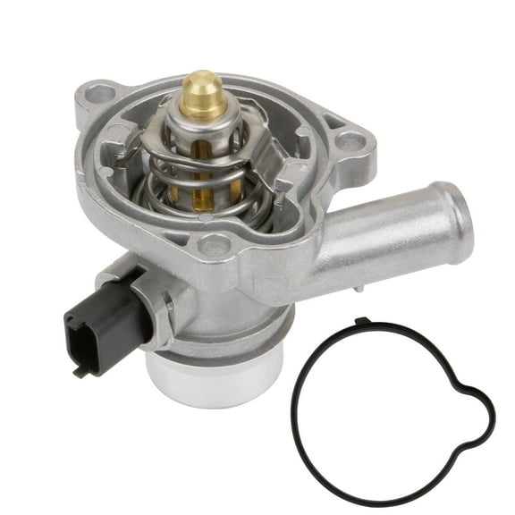 MITZONE Upgrade Aluminium Coolant Thermostat Housing Assembly Compatible with Chevy Cruze 2011-2016 Trax Sonic 2012-2021 Buick Encore 1.4L Replace 25200455 55565336 902-808