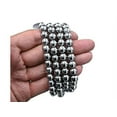 thumbnail image 4 of Silver Hematite Mala Beads 108 Buddhist Prayer Beads Japamala, 4 of 5