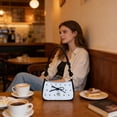 thumbnail image 4 of Bolso bandolera informal para mujer y bolso de mano para el brazo | Bolso de hombro de nailon versátil para uso diario | Monedero compacto para teléfono, cartera y maquillaje, 4 of 6