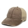 thumbnail image 4 of Outdoor Cap OC801 Pigment Dyed Cotton Twill Front Panels-Brown/Tea Stain, 4 of 8