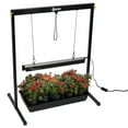 thumbnail image 2 of SUNPACK Metal Grow Light Stand with T5 Light System, 26.4" - Ideal for Greenhouses or Indoor Gardening, 6400K Grow Light with Reflectors, 2 of 4