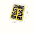 thumbnail image 4 of [Halloween] Nine-Ring Puzzle Intelligence Buckle Lock - Novelty & Gag Toy, Educational Metal Puzzle Game Set, Unlock Iron Chain Toy, Magic Party Toy, Intelligence Development, Problem-Solving, Critica, 4 of 5