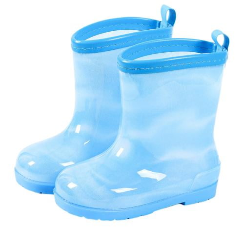 Nituyy Kids Rainbow Waterproof Boots Non Slip Lightweight Rubber Rain Shoes For Girls Boys Other 150mm