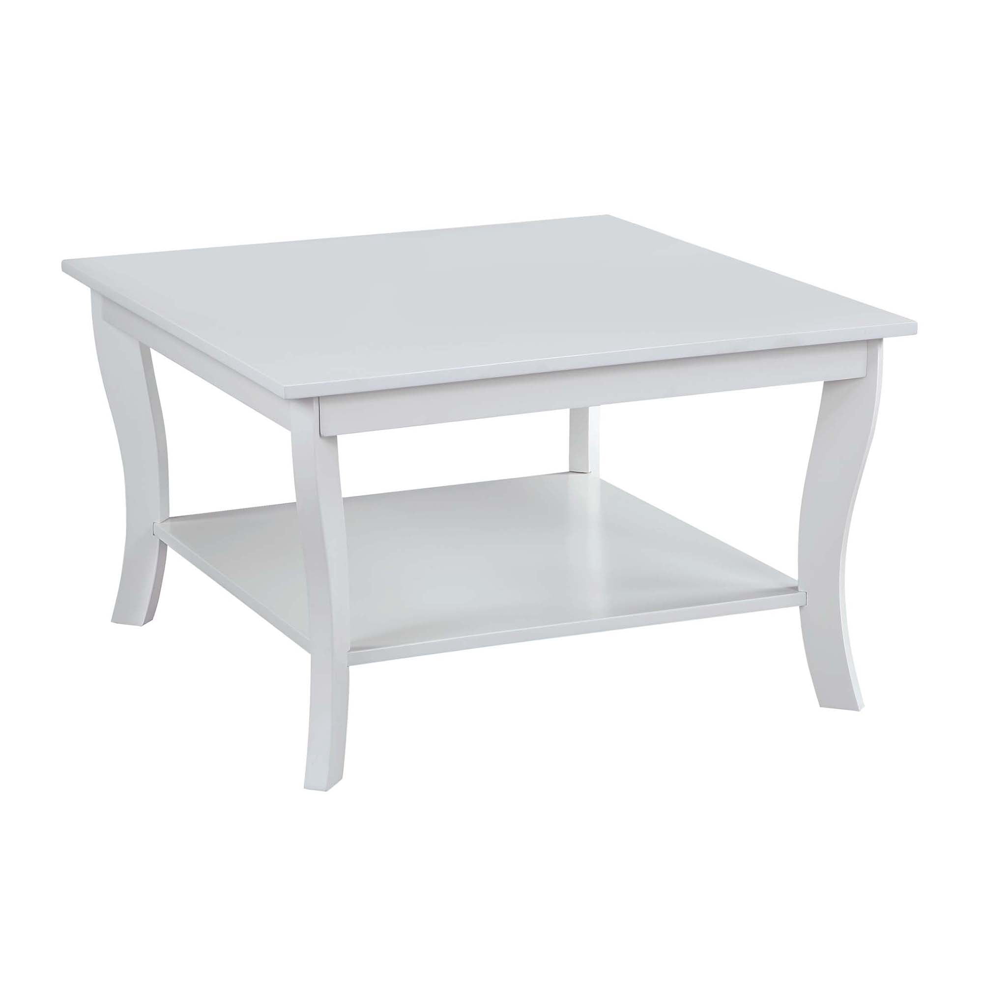 Convenience Concepts American Heritage Square Coffee Table, Multiple Finishes