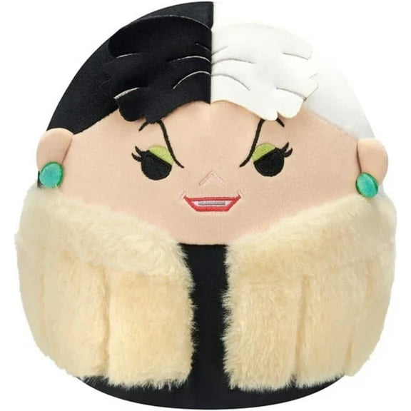 Squishmallows Original 8 Inch Disney Villains Cruella De Ville Plush Toy
