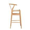 thumbnail image 2 of Amalfi II Stool (25") Crafted with a solid wood frame SET OF 2, 2 of 4