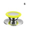 thumbnail image 3 of Universal Stainless Steel Anti-scald Pot Cover Knob Household Kitchen Antislip Pan Lid Handle Grip Cookware Kitchenware Green Small, 3 of 9