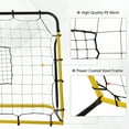 thumbnail image 4 of Soozier But de Soccer Filet Rebond 6 x 4 Pi avec 5 Angles Réglables pour Entraînement de Soccer Baseball Basketball, 4 of 9