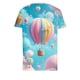 thumbnail image 5 of Top de Verano de las Mujeres, Cuello en V Moda Casual de Manga Corta Blusa, Primavera Y Verano Ligero Top, 5 of 9