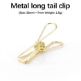 thumbnail image 4 of Xihbxyly Clips para Tienda de Campaña, Resistentes Al Viento, de Cola Larga, de Metal Duradero, Anticaídas, para Techo, para Exteriores, Camping y Aventura (Juego de 50 Unidades), 4 of 7