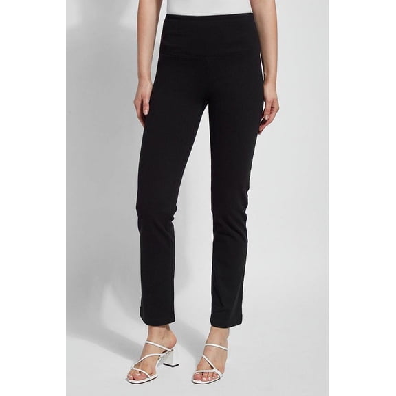 Lysse Womens Medium Control Straight Leg Denim Pants Style-6176