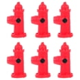 thumbnail image 1 of 6Pcs Small Fire Hydrant Decor DIY Landscape Model Simulated Traffic Sign Fire Hydrant Model, 1 of 8