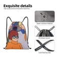 thumbnail image 4 of Zufioo Scooby-Doo Sac de Sport Imprimé Sac de Gym à Ficelles Lavable en Machine Sac à Dos à Ficelles pour Hommes Femmes-Moyen, 4 of 6