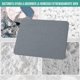 thumbnail image 4 of 45 * 35cm Tapete de baño de Piedra, Tapete baño de Tierra de Diatomeas, Tapete de diatomita Antideslizante, Fácil de Limpiar, Ultra Absorbente, Secado rápido, para Salón, Ducha (Gris O, 4 of 5