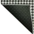 thumbnail image 3 of Addison Rugs Mayfield Washable Transitional Houndstooth Black Rectangle Rug, 1'8" x 2'6", 3 of 5
