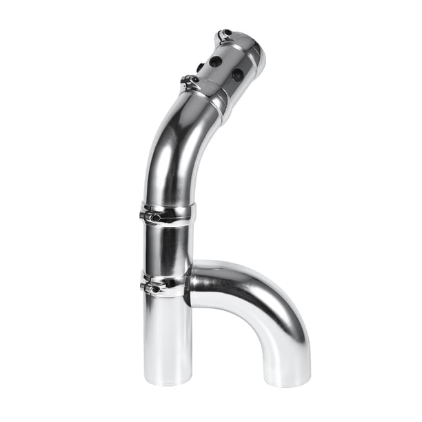 Tubos De Filtro De Aire De Automóvil Universal Kit De Admisión De Inducción De Alto Flujo Conjunto De aleación De Aluminio Completo Con Clips De Adaptadores Rectos Curvos Para