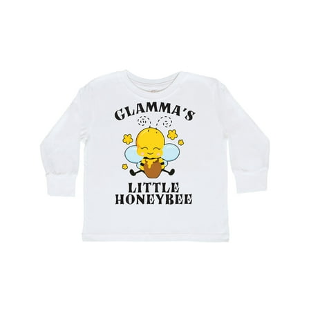 

Inktastic Cute Bee Glamma s Little Honeybee with Stars Gift Toddler Boy or Toddler Girl Long Sleeve T-Shirt
