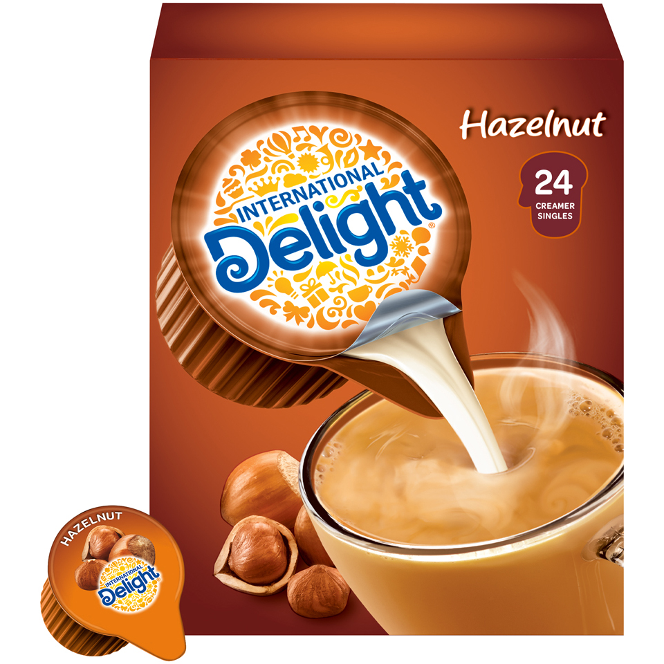 International Delight Hazelnut Coffee Creamer Singles Nutrition Facts