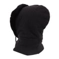 thumbnail image 3 of Gorro de invierno para mujer, gorro térmico integrado, máscara, bufanda, a prueba de frío, para montar al aire libre, color negro YUNYI BRAND Deportes, 3 of 8