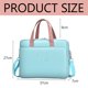 thumbnail image 5 of Tela duradera, repelente al agua, bolsa ligera, maletín multifuncional para mujeres y hombres, 5 of 6