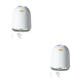 thumbnail image 4 of Bearachild Humidificador de aire eléctrico alimentado por USB con difusor de luz nocturna, generador de niebla, equipo ambientador, sala de estar, interior Blanco 2piezas Bearachild CBP379001, 4 of 6