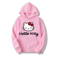 thumbnail image 1 of Sudaderas con capucha Y2K Harajuku para mujer, sudaderas con estampado Kawaii Sanrio Hello Kitty, sudaderas con capucha gráficas de manga larga para invierno, recién llegados, 1 of 6