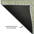 thumbnail image 3 of Addison Rugs Mayfield Washable Transitional Stripes Aloe Rectangle Rug, 10' x 14', 3 of 6